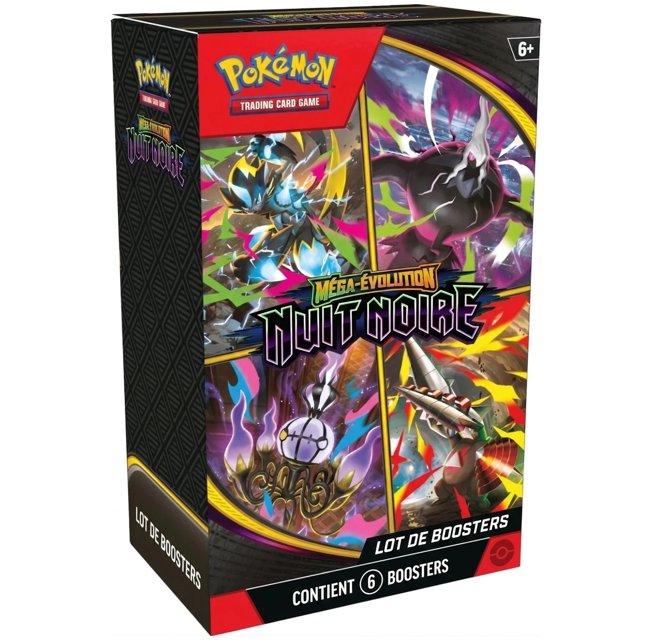 PRECO 1 Bundle de 6 boosters Nuit noire ME5 FR
