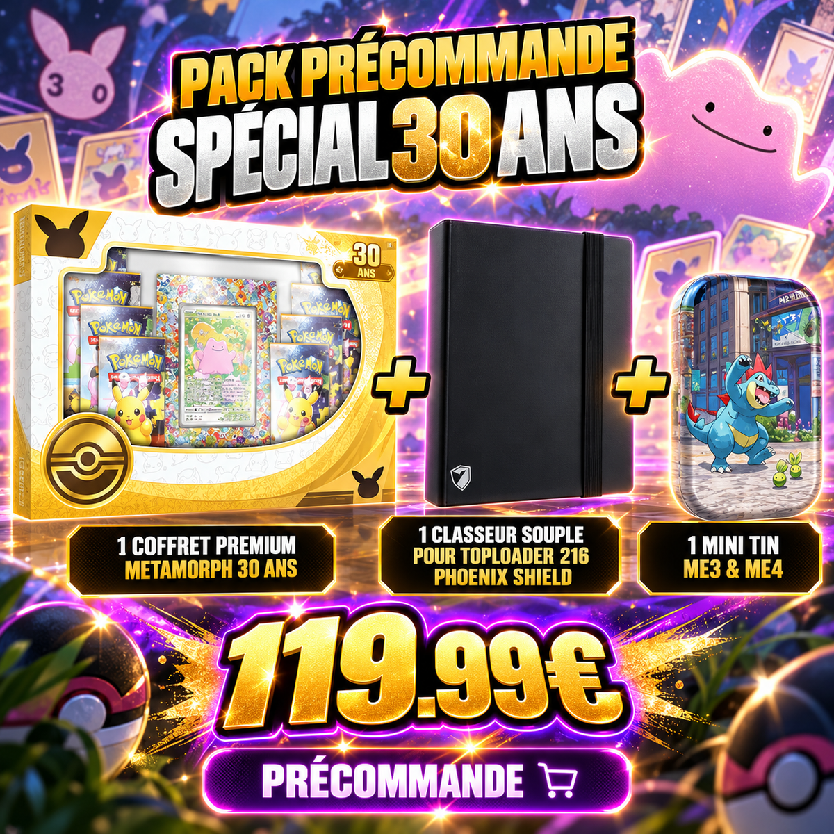 PRECO Pack Coffret Premium Metamorph 30 ans FR