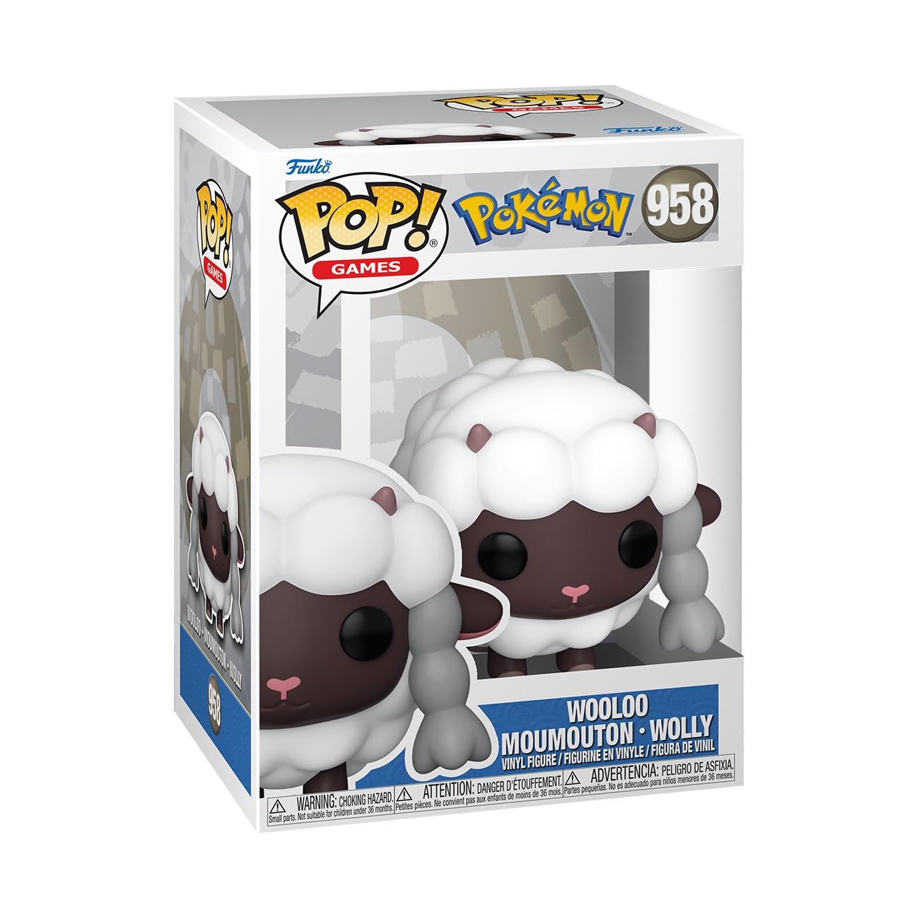 Figurine Funko Pop Pokemon Moumouton N°958