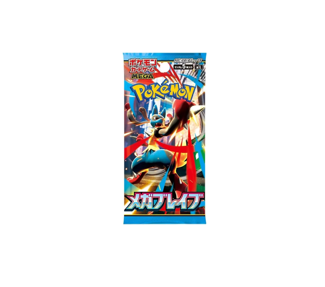 1 booster Mega Brave | Japanese Pokemon Card