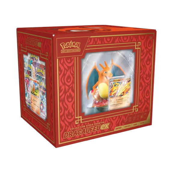 Coffret Collection super-premium Dracaufeu Ex FR