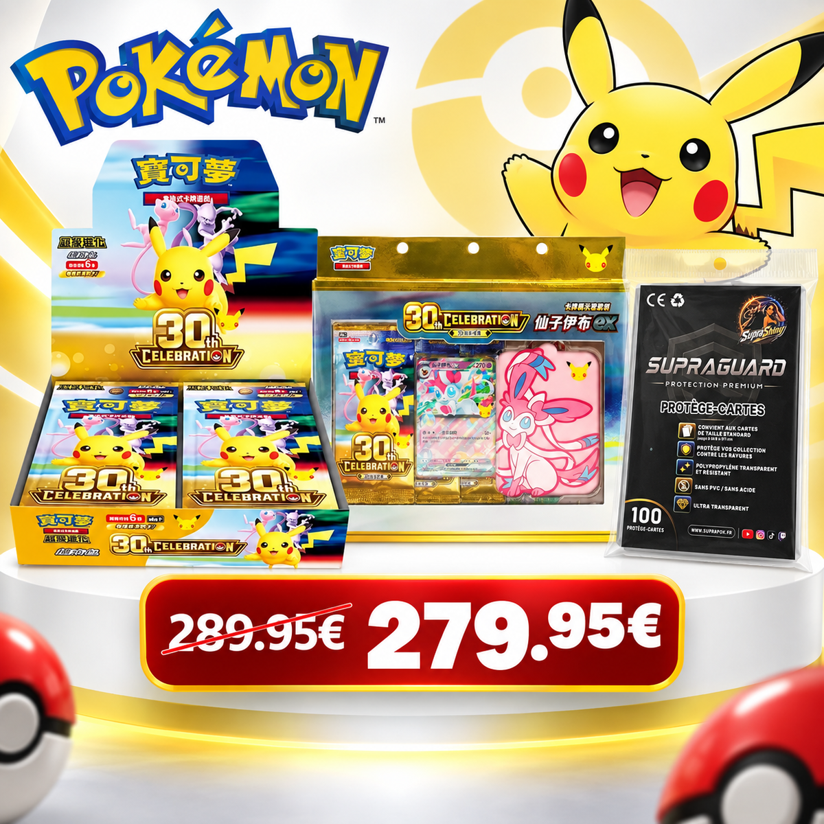 Pack 30 ans CHINOIS Display+Deck noctali/mentali