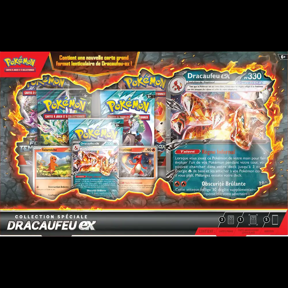 Coffret dracaufeu EX PRECO 27/06/2025