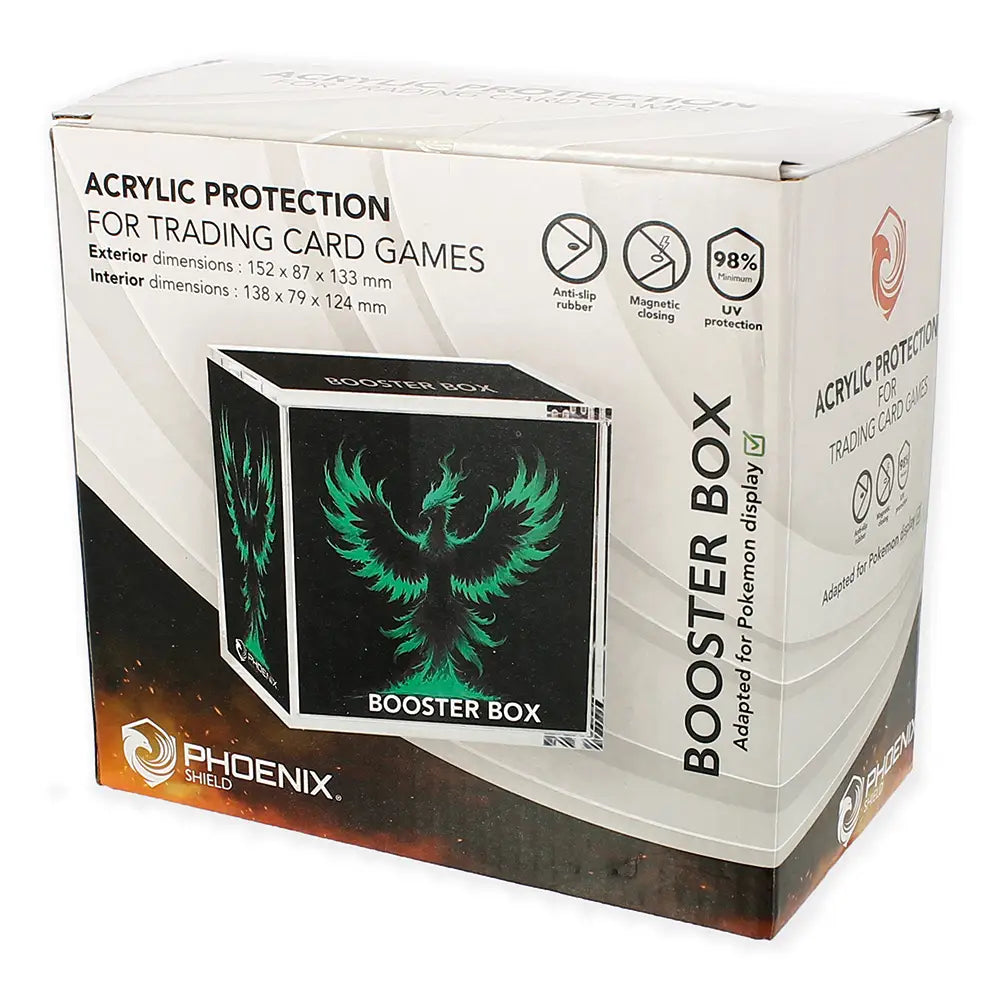 Protection acrylique pour display Pokémon Boite de 36 booster Français magnétique