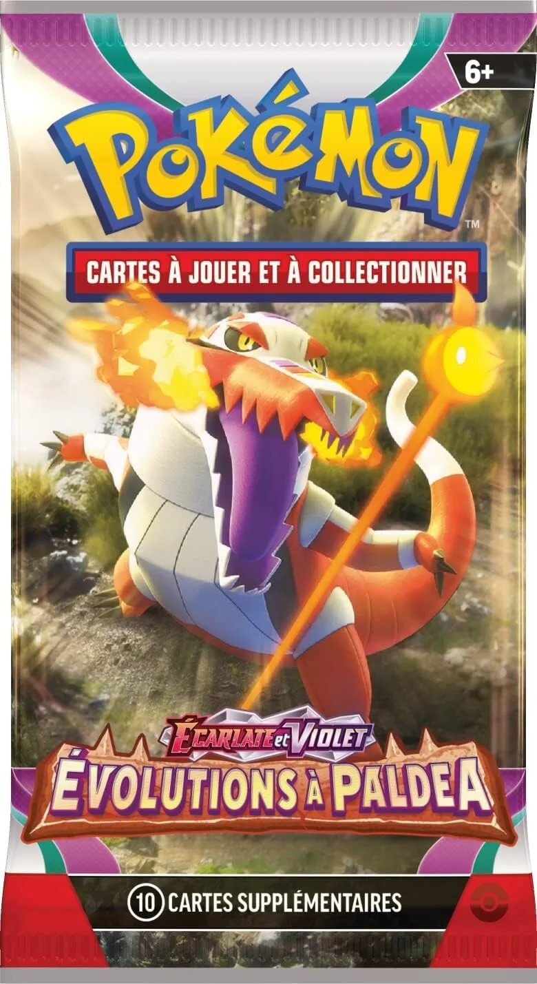 1 Booster Evolution Paldéa EV02 en français