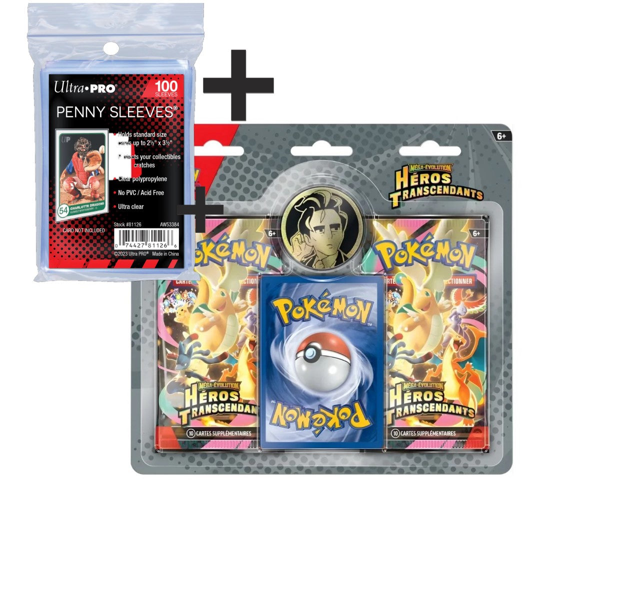 PRECO Duo pack ME2.5 FR + 1 paquet de sleeve ultra pro