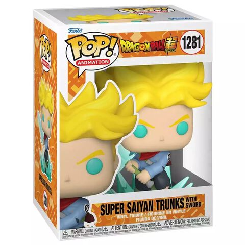 Figurine Funko Pop Super Saiyan  Trunks with Sword N°1281
