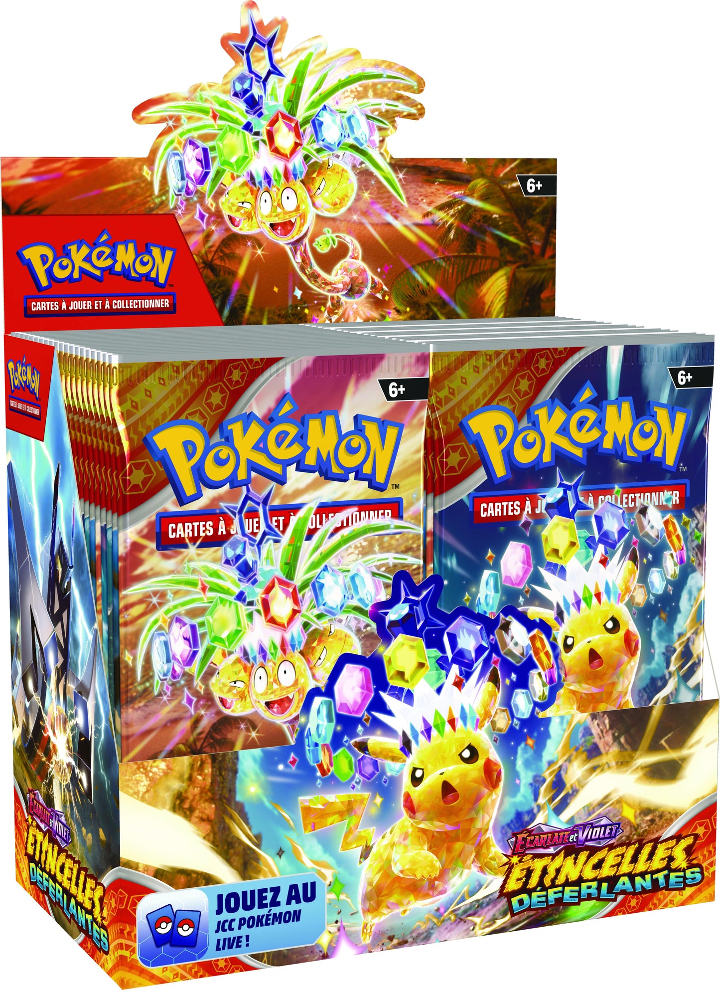 Boite de 36 booster Display Pokemon étincelle déferlante EV8 FR scellé