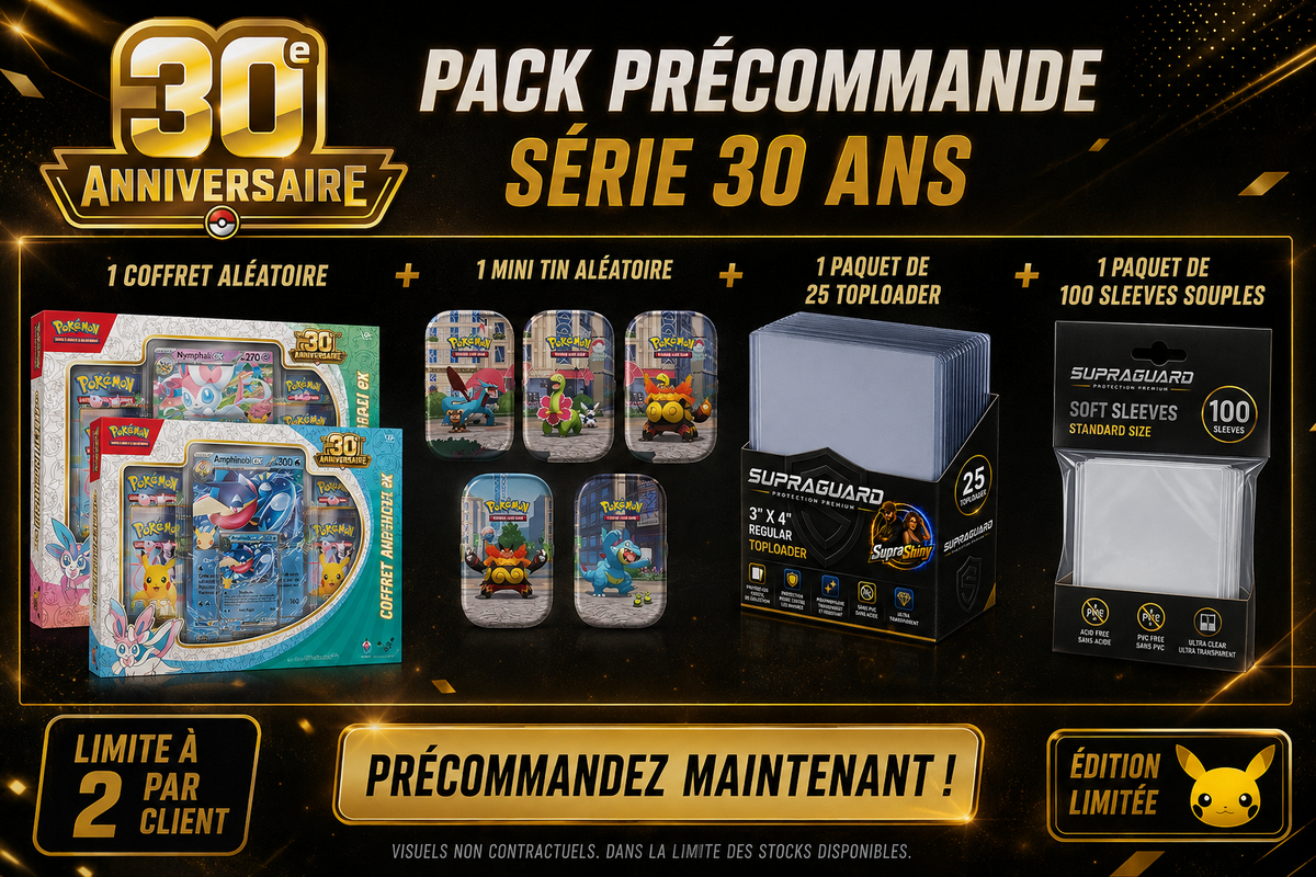 PRECO Pack Coffret amphinobi & nymphalli EX 4 boosters en français