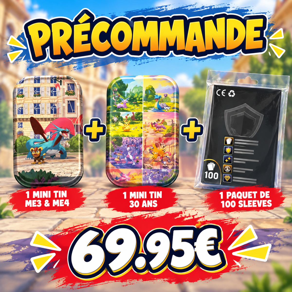 PRECO 30 ans : 1 mini tin 30ans + 1 mini tin ME3&ME4 Français