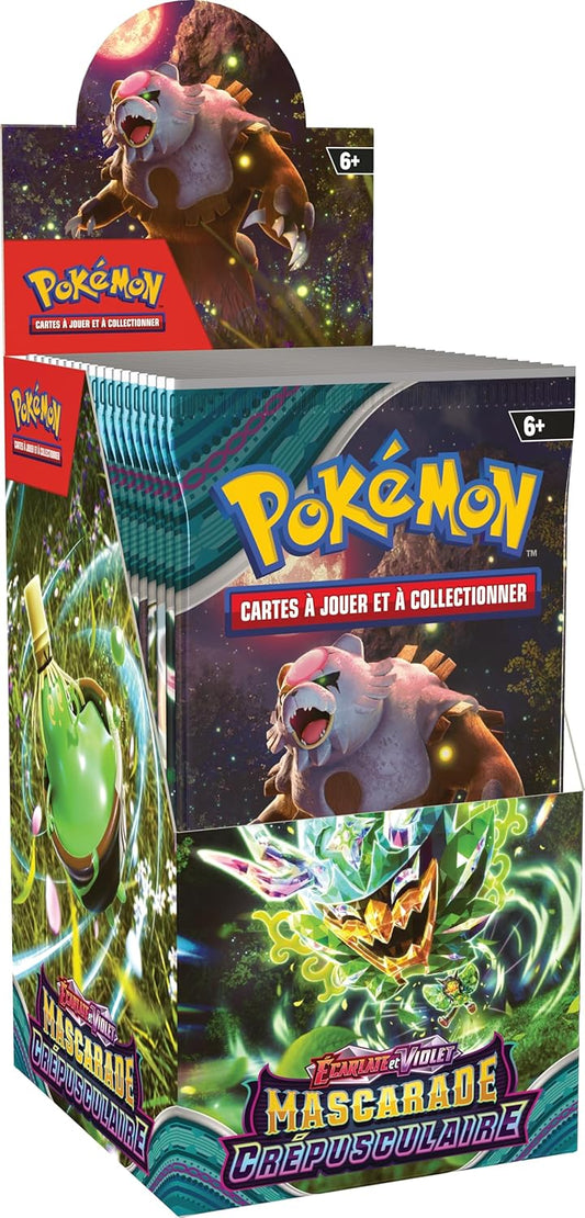 Demi display de 18 boosters Mascarade crépusculaire EV06 en français