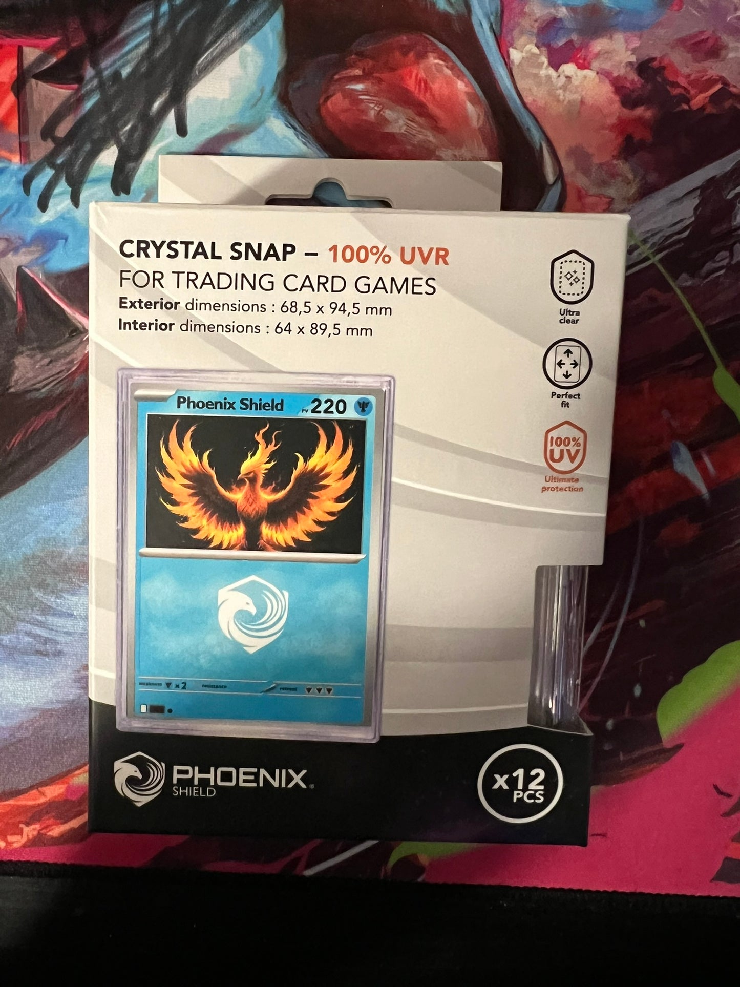 1 Protection Snap pour carte pokémon