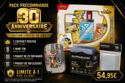 PRECO Pack Coffret poster 30 ans en français
