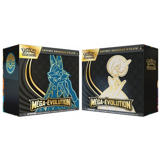 Pack anti bot 2 ETB Mega Evolution ME1 FR + Portfolio 360 capacités