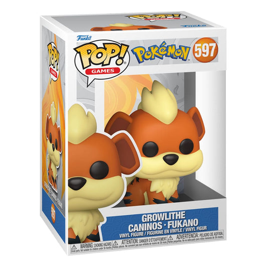 Pokemon POP! Games Vinyl figurine Growlithe Caninos (EMEA) 9 cm 597