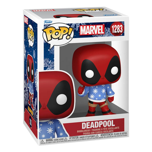 Marvel Holiday POP! Marvel Vinyl figurine Deadpool 9 cm 1283