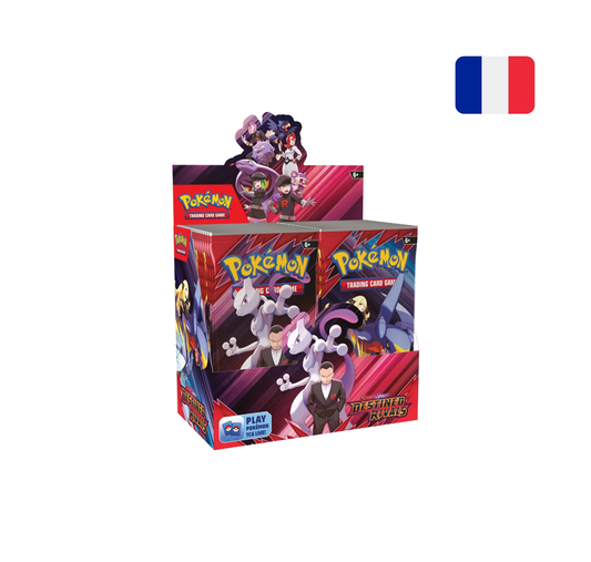 PACK ANTI SCALP Display de 36 boosters Pokémon Rivalités déstinées EV10 FR + 1 Deck de combnnat EX FR 1 par personne