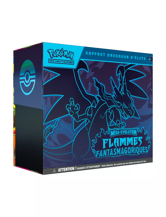 PRECO Coffret ETB ME2 Flamme Fantasmagorique FR + Deck Bruyverne V