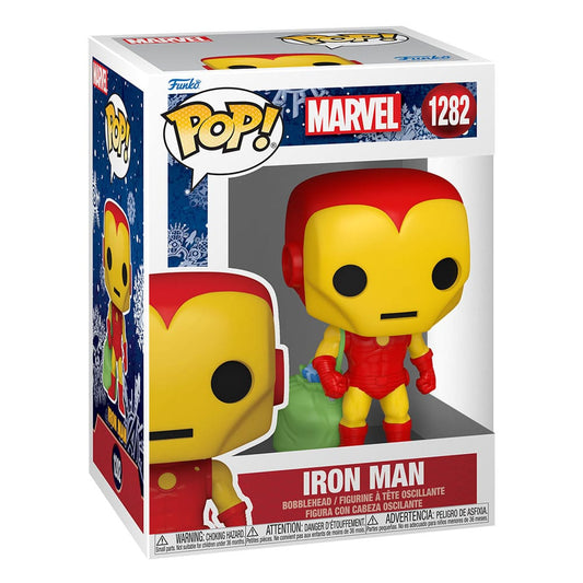 Marvel Holiday POP! Marvel Vinyl figurine Iron Man w/Bag 9 cm 1282