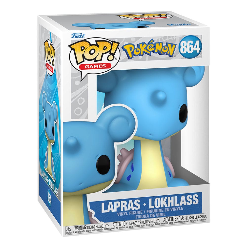 Pokemon POP! Games Vinyl figurine Lapras Lokhlass (EMEA) 9 cm 864