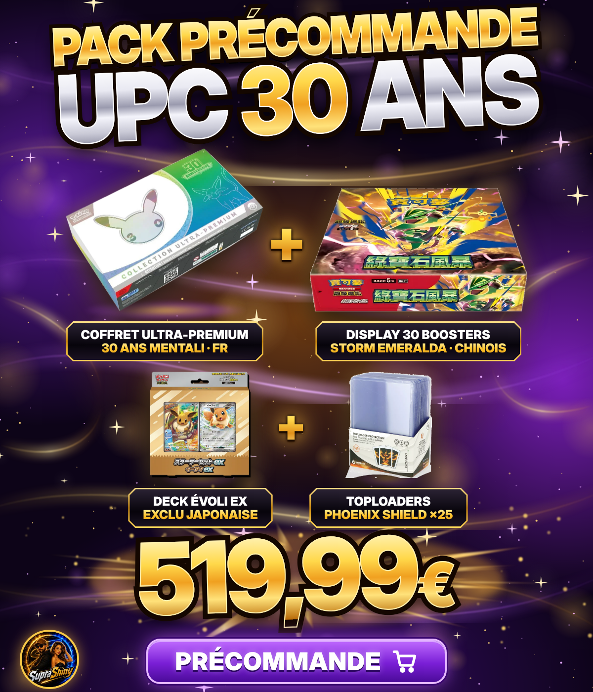 PRECO Pack UPC 30 ans Mentali