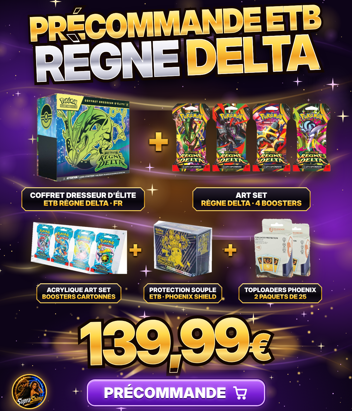 PRECO Pack ETB Règne Delta FR