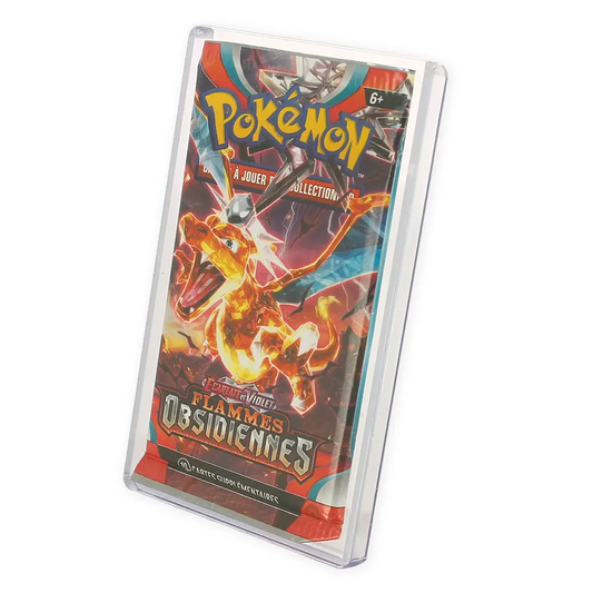 1 X  Toploader rigide PVC pour booster Français ou Japonais ( sans le booster )