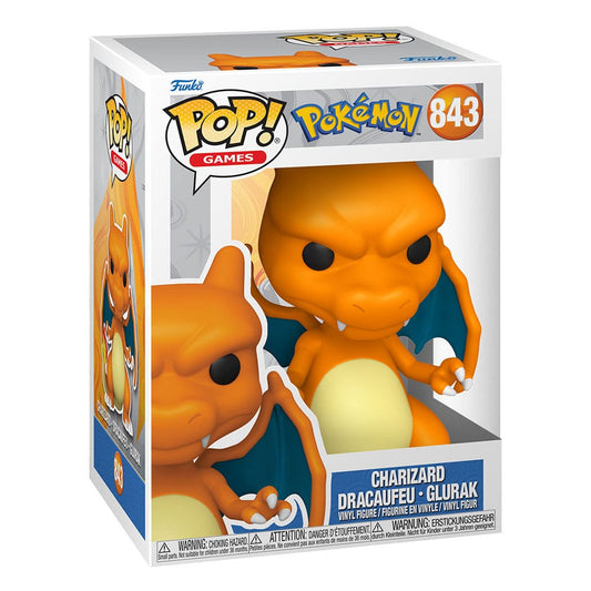 Pokemon POP! Games Vinyl figurine Charizard (EMEA) 9 cm Figurines POP! Pokémon