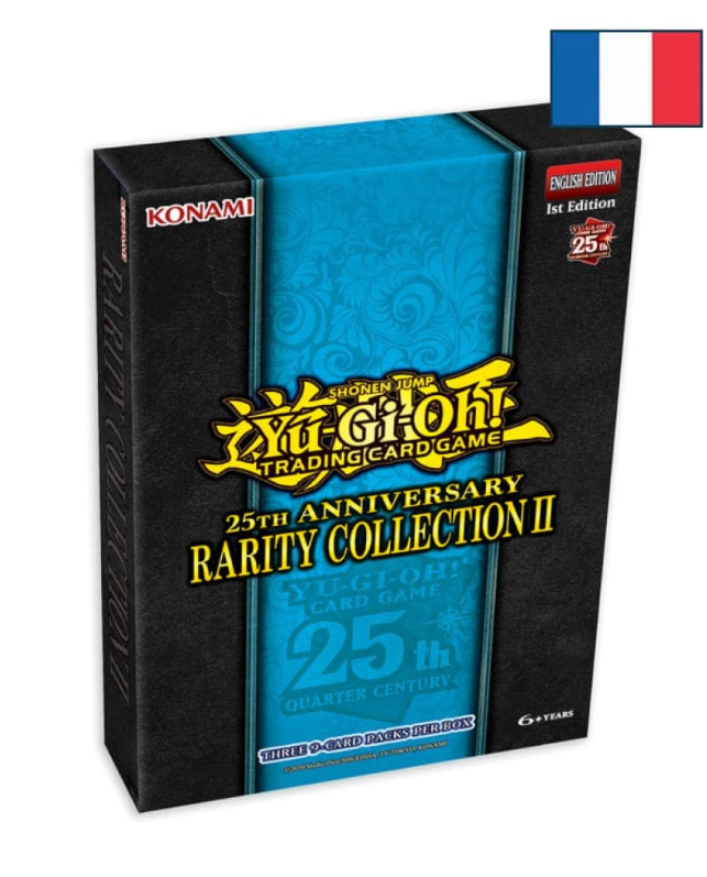 RARITY COLLEC II - 25TH TUCKBOX 2 BOOSTER (2X9 CARTES) FR